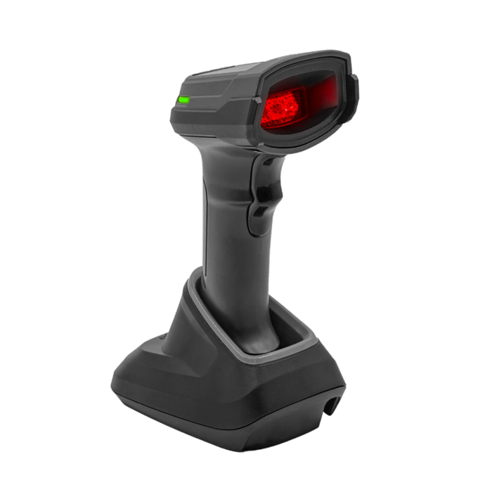 SPENTA ST-3901 2D Ekranlı Tuşlu Kablosuz Barkod Okuyucu + Cradle
